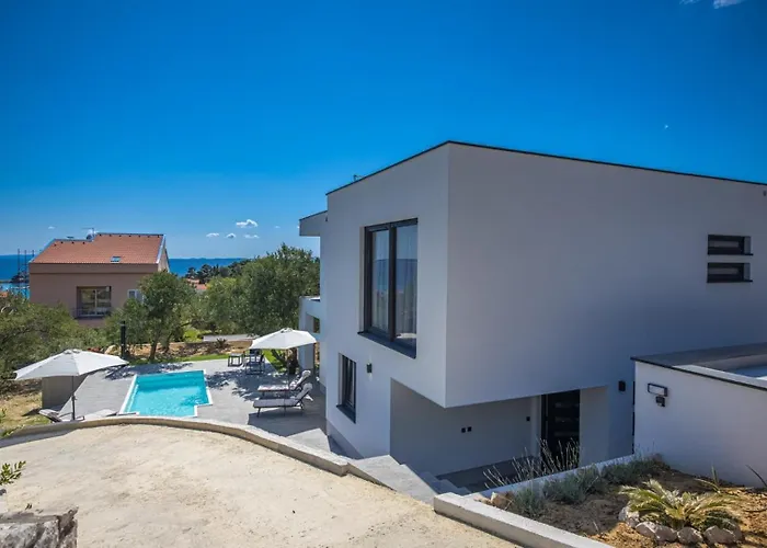 Vila Karla With Pool&sea View By Guide Banjol